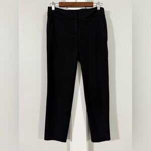 LOFT Marissa Black Tailored Ankle Pants, 4